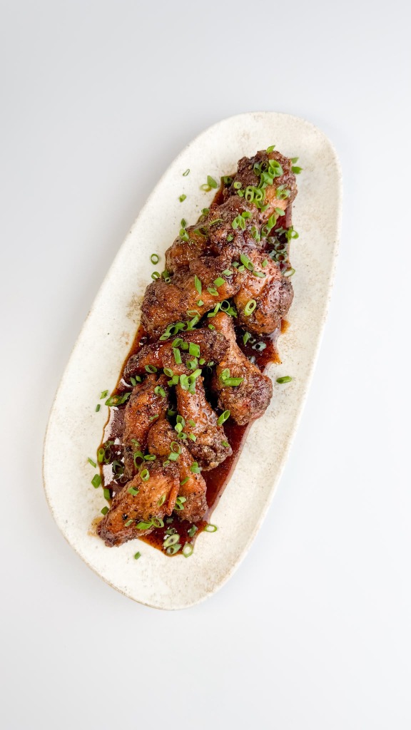 Marinated sweet & sour wings